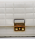 Сумка женская Michael Kors Tribeca Large Quilted Leather Shoulder Bag White/Gold 196237506986 фото 6