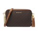 Жіноча сумка Michael Kors Ginny Medium Logo Crossbody Brown 192317878035 фото 1