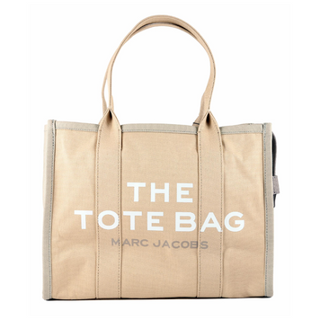 Сумка женская Marc Jacobs Large Traveler Tote бежевая 191267967066 фото