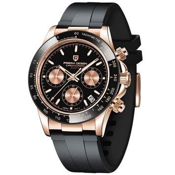 Часы Pagani Design PD-1664 Gold Black 147 фото
