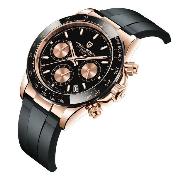 Часы Pagani Design PD-1664 Gold Black 147 фото