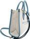 Cумка Michael Kors MK Mirella Small Shopper Top Zip Crossbody Bag Chambray Blue 196163094267 фото 2