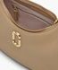 Сумка Marc Jacobs The Curve Leather Shoulder Bag коричнева 1028 фото 5