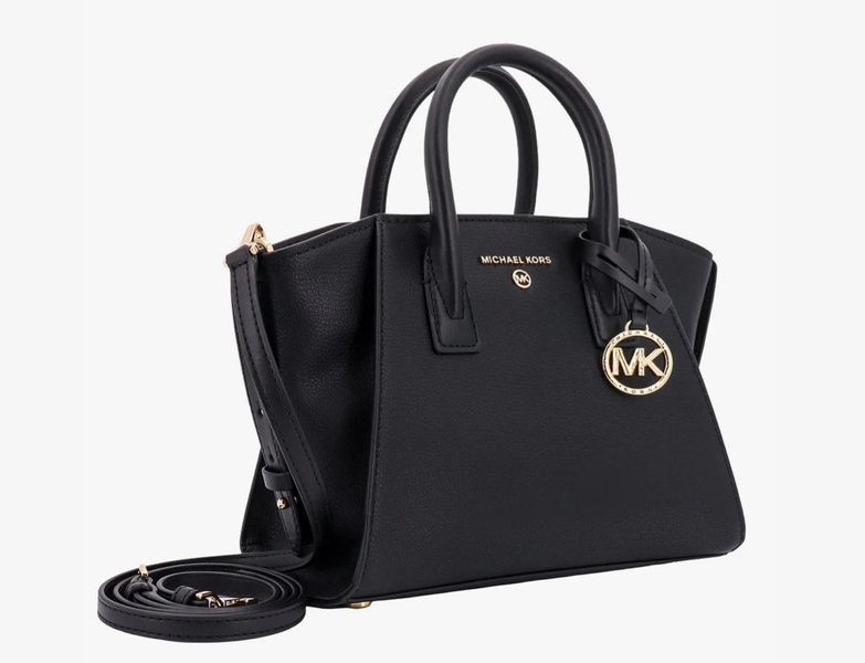 Сумка жіноча Michael Kors Avril Black 194900663554 фото