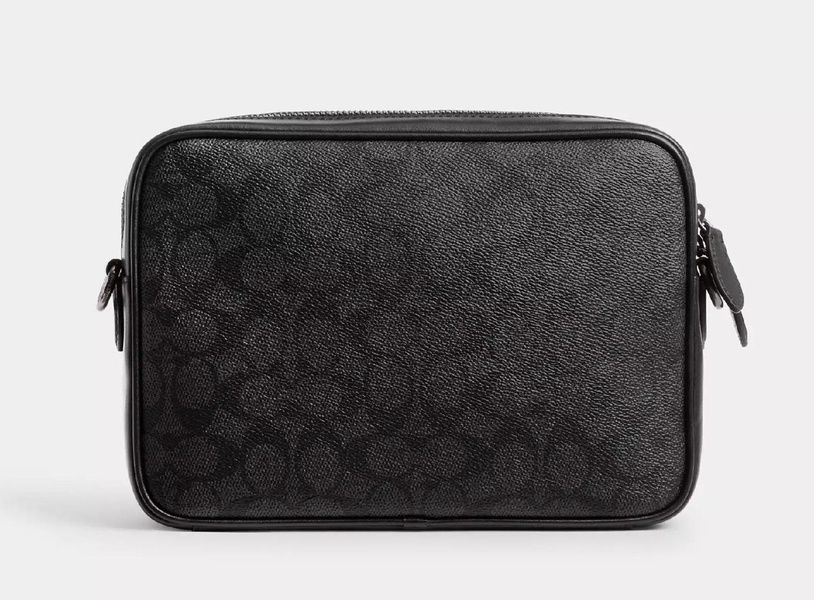 Сумка Charter Flap Crossbody Bag 24 In Signature Canvas чорна 195031356704 фото