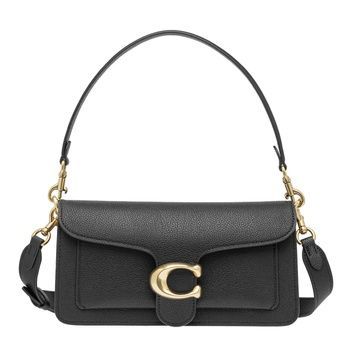 Сумка Coach Coach Tabby Shoulder Bag 26, Brass/Black 193971591568 фото