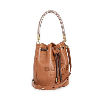 Сумка Marc Jacobs The Leather Bucket коричневая 1030 фото