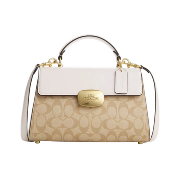 Сумка Coach Eliza Top Handle In Signature Canvas 196395538652 фото
