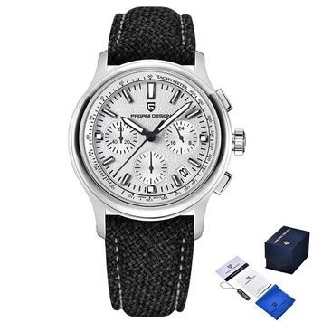 Часы Pagani Design PD-1781 Black-Silver-White 146 фото
