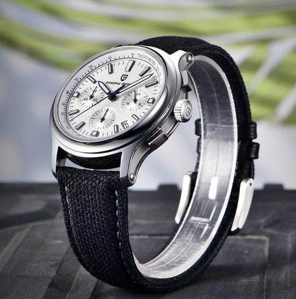 Годинник Pagani Design PD-1781 Black-Silver-White 146 фото