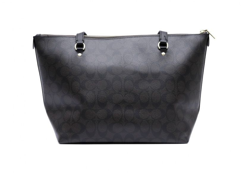 Сумка жіноча шкіряна Coach Tote Gallery Tote Brown 193971357454 фото