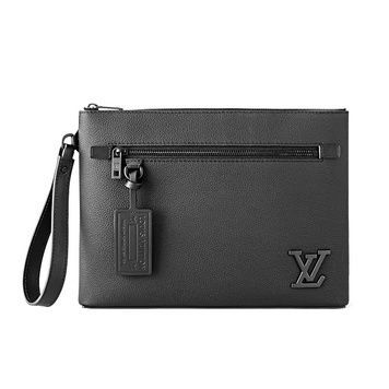 Клатч мужской Louis Vuitton Takeoff Pouch M69837 чёрный lv06 фото