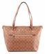 Сумка жіноча шкіряна Coach Tote Gallery коричнева 193971357416 фото 1
