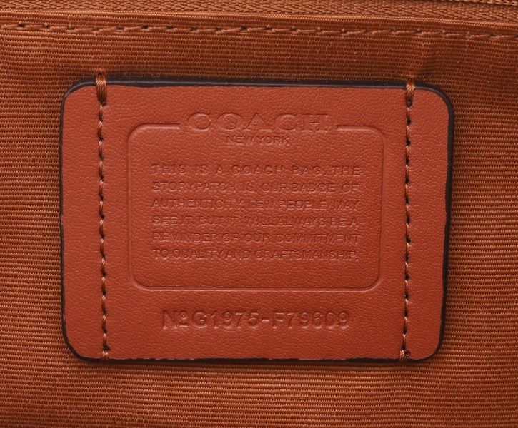 Сумка жіноча шкіряна Coach Tote Gallery коричнева 193971357416 фото