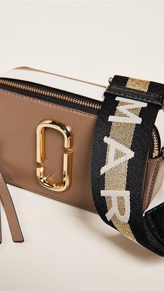 Кожаная сумка Marc Jacobs The Snapshot French Multi 1003 фото