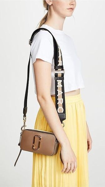 Кожаная сумка Marc Jacobs The Snapshot French Multi 1003 фото