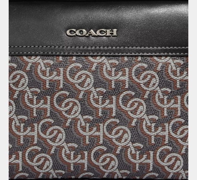 Сумка Coach Graham Crossbody With Signature Monogram Print 1102 фото