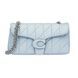Кожаная женская сумка COACH Tabby Shoulder Bag 26 Quilted голубая 195031264290 фото 1