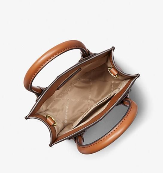 Сумка Michael Kors Mercer Extra-Small Logo and Leather 1110 фото