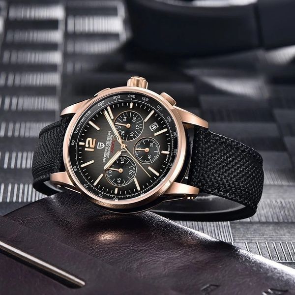 Годинник Pagani Design YS008 Rose Gold-Brown 143 фото