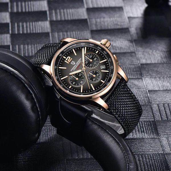 Годинник Pagani Design YS008 Rose Gold-Brown 143 фото