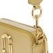 Сумка-клатч женская кожаная через плечо Marc Jacobs The Snapshot Gold (0109) 191267653518 фото 3