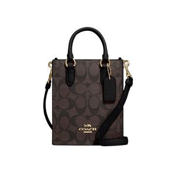 Сумка Coach Mini Tote In Signature Canvas 195031937231 фото