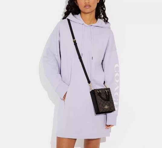 Купить Сумка Coach Mini Tote In Signature Canvas 195031937231 в