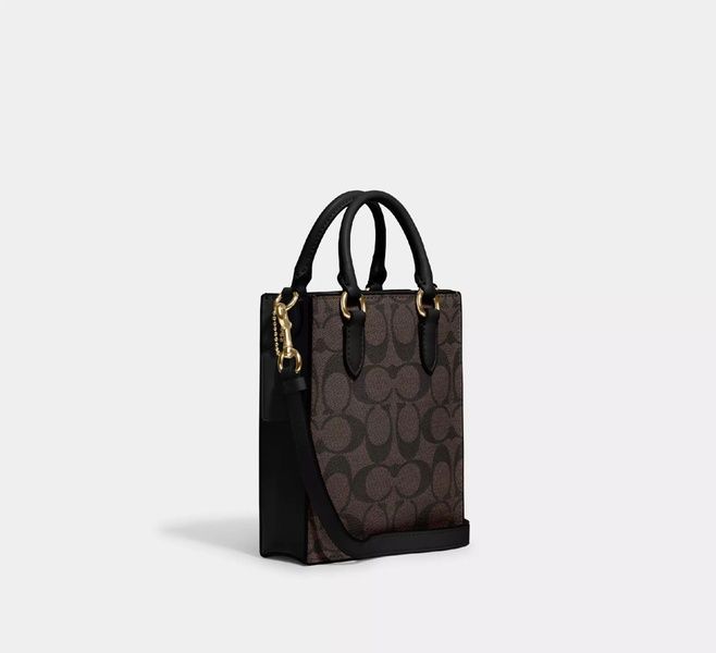 Сумка Coach Mini Tote In Signature Canvas 195031937231 фото