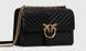 Женская кожаная сумка Pinko Love One Classic Shoulder Bag черная 1183 фото 2
