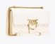 Сумка Pinko Classic Love Bag One Chevron белая 1032 фото 3