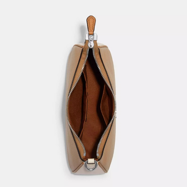Сумка Coach Teri Shoulder Bag In Colorblock Gold/Sandy Beige Multi 195031871832 фото