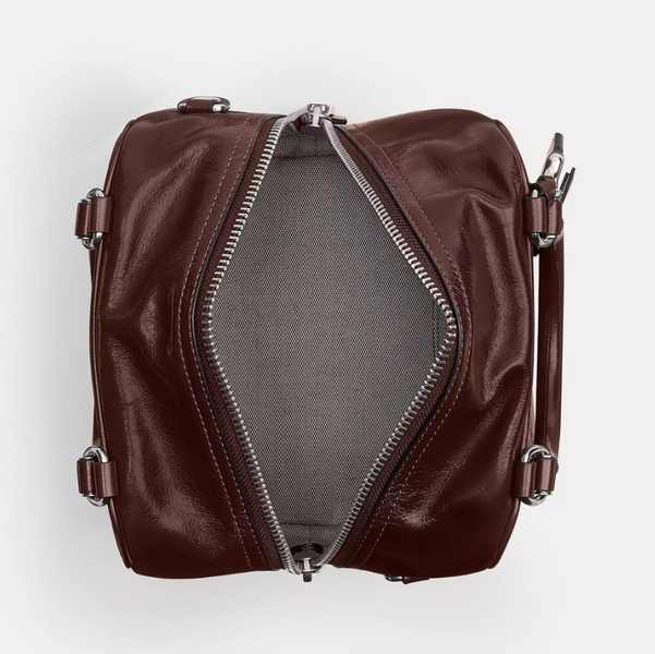Женская кожаная сумка Coach Cube Rogue Bag 20 Lh/Maple CBH04-LH/Maple фото
