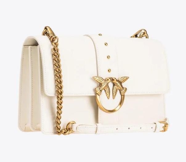 Сумка Pinko Classic Love Bag One Simply белая 1034 фото