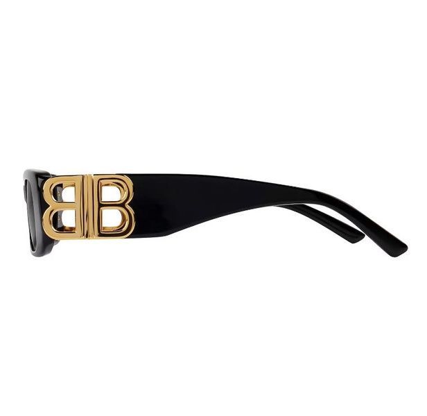 Солнцезащитные очки Balenciaga Dynasty Rectangle Sunglasses Black 1138 фото