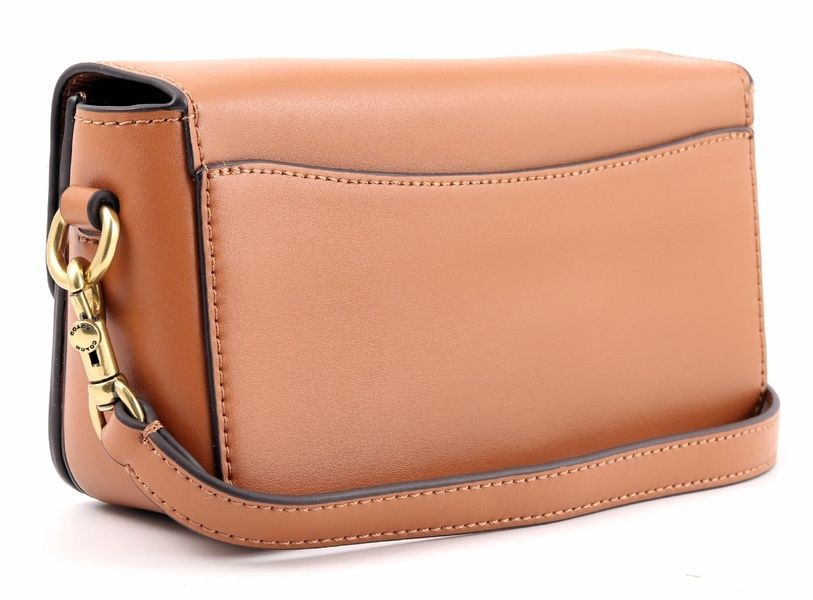 Сумка жіноча через плече Coach Studio Baguette коричнева 195031682285 фото