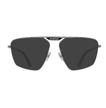 Солнцезащитные очки Balenciaga Tag 2.0 Navigator Sunglasses Black 1135 фото