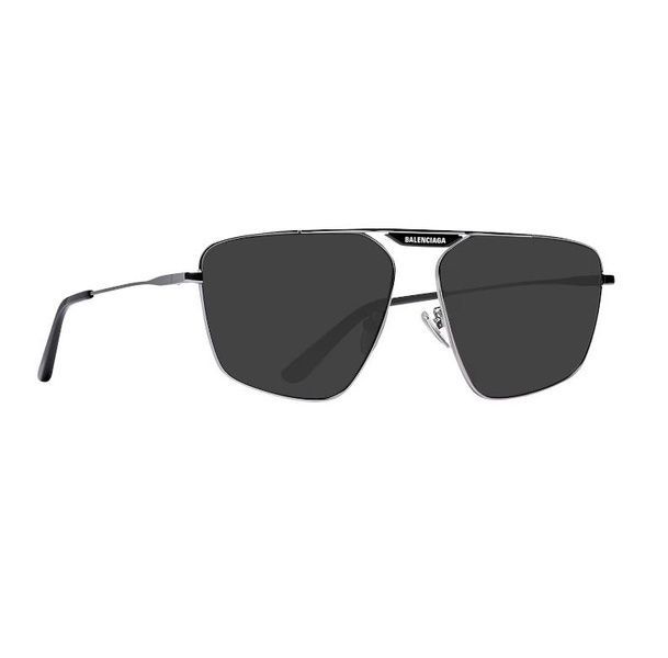 Солнцезащитные очки Balenciaga Tag 2.0 Navigator Sunglasses Black 1135 фото
