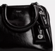 Женская кожаная сумка Coach Cube Rogue Bag 20 черная CBH04-Silver/Black фото 6