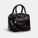 Женская кожаная сумка Coach Cube Rogue Bag 20 черная CBH04-Silver/Black фото 2