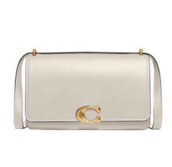 Сумка кожаная Coach Bandit Shoulder Bag Brass/Ivory 195031911453 фото