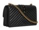 Сумка Pinko Love Classic Icon V Quilted Shoulder Bag черная 1031 фото 3