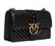 Сумка Pinko Love Classic Icon V Quilted Shoulder Bag черная 1031 фото 2