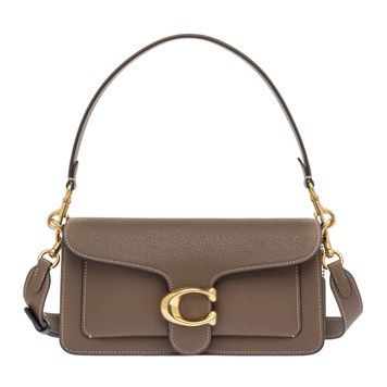 Сумка Coach Tabby Shoulder Bag 26, Brass/Dark Stone 193971593562 фото