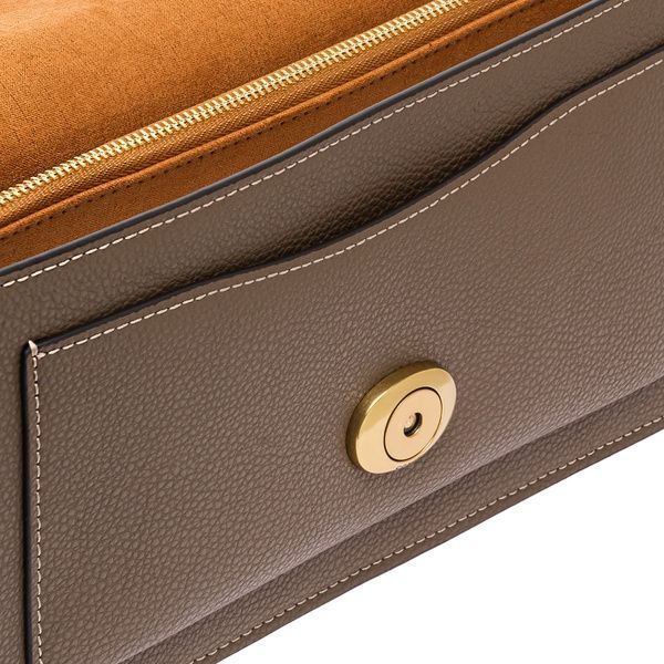 Сумка Coach Tabby Shoulder Bag 26, Brass/Dark Stone 193971593562 фото