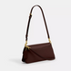 Женская кожаная сумка Coach Jet Shoulder Bag Brass/Maple 193971551685 фото 2