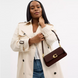 Женская кожаная сумка Coach Jet Shoulder Bag Brass/Maple 193971551685 фото 5