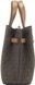 Сумка женская Michael Kors Emilia Small Logo Satchel коричневая 1101 фото 2