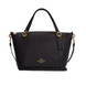 Сумка женская Coach Kacey Satchel Black кожаная 1070 фото 1