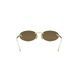 Солнцезащитные очки Fendi First Crystal Gelbe ovale Sonnenbrille 1157 фото 5